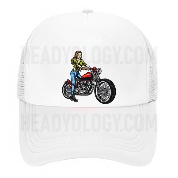 Motorcycle Hats For Women Bike Club Ladies Hats Women Power - Picture 7 of 16